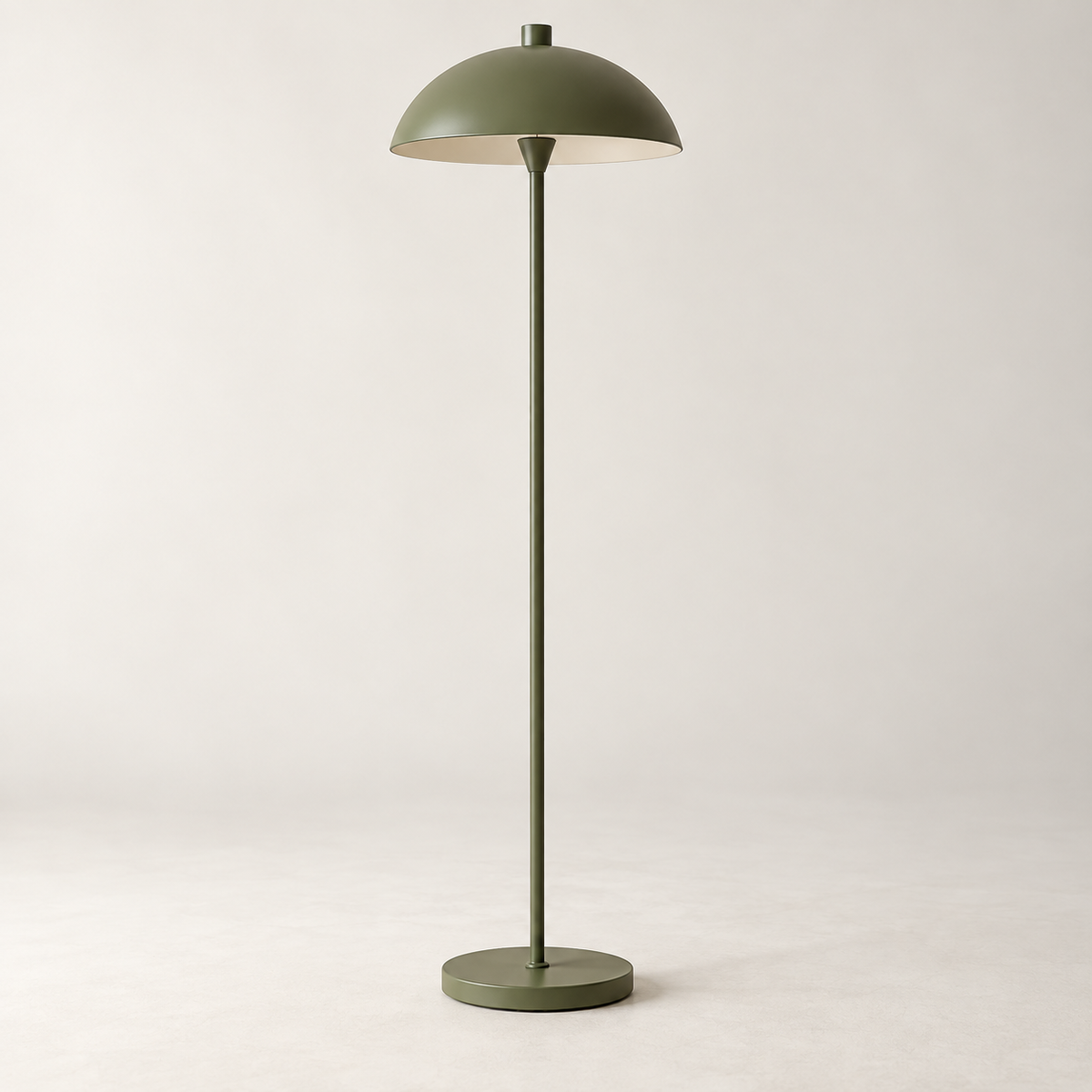 AURA — Lampadaire en métal olive — visuel de démonstration